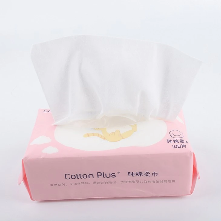 Cotton Dry Wipes For Baby